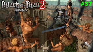 Scout Missions w Bertholdt Attack on Titan 2 Gameplay 37 [upl. by Frydman]