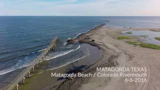 Matagorda Texas  Colorado Rivermouth [upl. by Anatole]