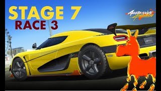 Real Racing 3 RR3 Aggressive Ambition Stage 7 Race 3 3333333 [upl. by Leahcimnaj]