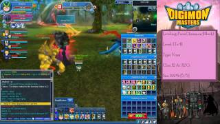 Digimon Masters Online  Leveling PawnChessmon Black to 41 [upl. by Brendis]