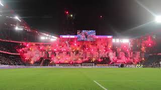 FC Basel vs GC Intro der «Muttenzerkurve» mit Pyro  09122023 [upl. by Nanaj]