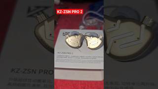 KZZSN PRO 2 Unboxing  KZ ZSN PRO 2 Box contents kz kzzsnpro2 headphonezone ytshortsvideo yt [upl. by Ahseret]