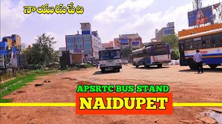 Naidupeta  Naidupeta Bus Stand  APSRTC  Bus Journey To Naidupeta  Nellore District Full journey [upl. by Aldwon]