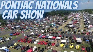 Pontiac Nationals Car show 2024 [upl. by Juna]