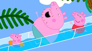 The LONGEST Water Slide EVER 💦  Peppa Pig Official Full Episodes [upl. by Yblehs23]