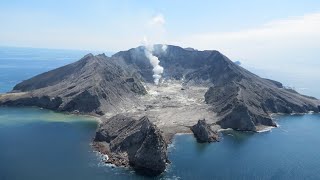 White Island Volcano Eruption Ends [upl. by Innavoig79]