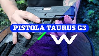 REVIEW PISTOLA TAURUS G3 9mm taurus [upl. by Nyad]