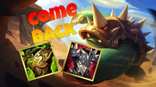 Rammus JUNGLE COMEBACK leagueoflegends [upl. by Hurlee]