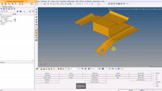 Hypermesh Tutorial HM2030 Refining Topology to Achieve a Quality Mesh [upl. by Rosario980]