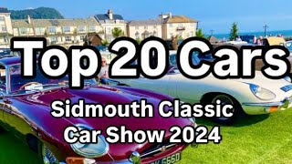 Sidmouth Classic Car Show 2024 20 cars that caught my eye ❤️ Part 2 [upl. by Natsyrk618]