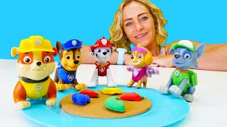 Paw Patrol in Nicoles Spielzeug Kindergarten  Lehrreiches Video für Kinder  2 Folgen am Stück [upl. by Adian827]