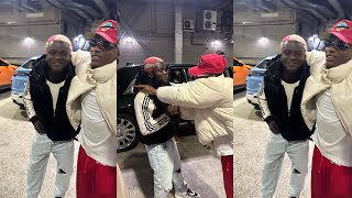 Portable Link Up With Wizkid And Skepta In London As Davido Loose To Tyla [upl. by Ahsinan]