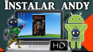 Descargar e Instalar Andy Emulador de Android para Windows [upl. by Ahsitam126]