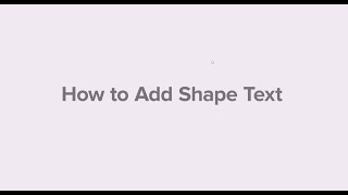 PrintMaster 2020 Tutorials Edit Text Within The Shape [upl. by Arnst765]