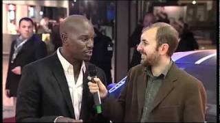 Fast amp Furious 5  Premiere italiana  Intervista a Tyrese Gibson [upl. by Altaf]