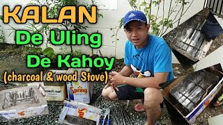 DIY Kalan De Uling amp De Kahoy DIY charcoal amp wood stove  V44  FAJ Curan Vlogs [upl. by Enaira424]