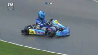 CIK FIA EUROPEAN CHAMPIONSHIP 2017 ROUND 3 KZ2 FINAL [upl. by Alderson]