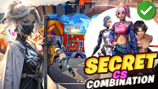 TOP 4  SECRET  CLASH SQUAD “ CHARACTER SKILL” COMBO   free fire best combination [upl. by Enifesoj603]