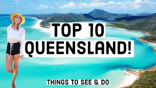 TOP 10 QUEENSLAND Our Favourite Destinations  Best of QLD [upl. by Hamimej310]