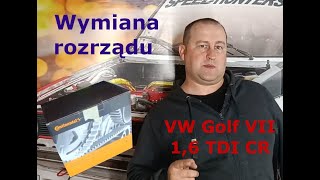 Wymiana rozrządu Golf VII 16 TDI CR [upl. by Ary]