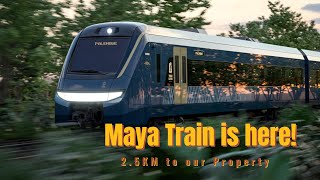 Yes Maya Train is to our neighborhood [upl. by Aliuqat]