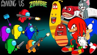 TOP Among Us Adventures vs Zombies Lavar Bridge Worm  어몽어스 AMONG US ANIMATION EP19 [upl. by Encratis514]