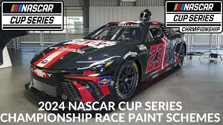 2024 NASCAR Cup Series Championship Race Paint Schemes [upl. by Birdella]