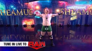 Sheamus returns with Written in My Face Raw April 15th 2024 [upl. by Nichy]