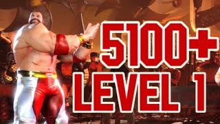 Zangeif Level 1 50 combo  Street Fighter 6 Season 2 [upl. by Assiled207]