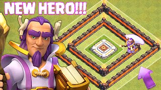 NEW HERO WARDEN AIR  GROUND HERO GAMEPLAY Epic all air attacking [upl. by Ahsain]