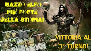 MAZZO ELFO COMBO DA TORNEO Magic Mazzo Elfo Legacy Analisi Spiegazione Combo [upl. by Aeli]