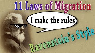 Ravensteins 11 Laws on Migration AP Human Geography [upl. by Thgiwd200]