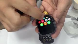 Goophone Apple Watch Ultra 2  black warriors version  2024 new model unboxing [upl. by Andeee923]