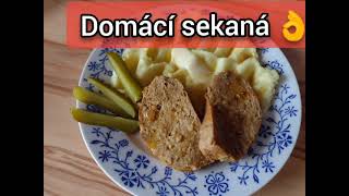 Domácí sekaná pečeně  minutový recept na výbornou sekanou kterou zvládne každý 👌 [upl. by Richel706]