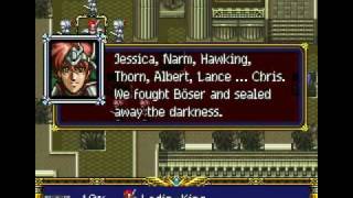 Der Langrisser  Elwin vs Ledin Independent path [upl. by Ardnahsal375]