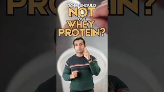 Who Should Not Use Whey Protein❌🤯 [upl. by Eendyc]