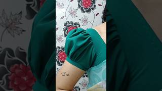 Butta hand cutting amp stitching full video ఛానల్ లో ఉంది చూడండి friends  Puff sleeves design [upl. by Akkeber]