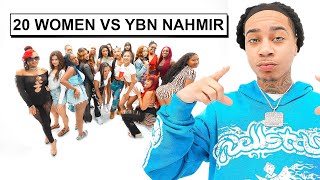 20 WOMEN VS 1 RAPPER  YBN NAHMIR [upl. by Carlos]