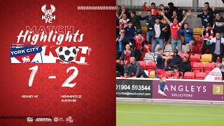 Match Highlights York City 12 Harriers 140821 [upl. by Victoir]