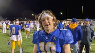 Mukwonago QB Evan Herbig on the winning play vs Arrowhead [upl. by Emilio]