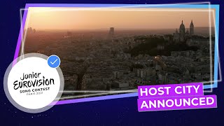 Junior Eurovision 2021 will take place in Paris [upl. by Ayote]