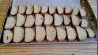 Homemade Anisette Biscotti [upl. by Norrag]