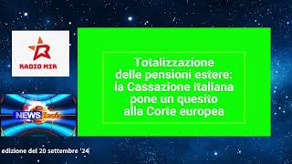 Gr Pensionati mondo 200924 Contributi figurativi Pensionati soli Totalizzazione pensioni estere [upl. by Yelyak]