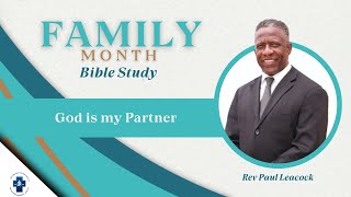 Prayer and Bible Study  Gods My Partner [upl. by Valentijn]