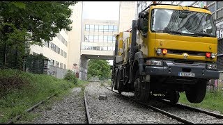 Camion Rail sur la Petite Ceinture [upl. by Alehcim]