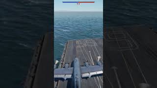 B29 Aircraft Carrier Landing shorts short viral warthunder trend fyp military airforce [upl. by Yoong]