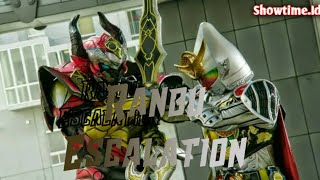 RANBU ESCALATION  Opening Kamen Rider Gaim amp Baron [upl. by Spanjian163]