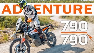 KTM 790 Adventure  R 2019 Prueba  Toma de contacto [upl. by Allred]