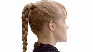 Tauflette  3D Round Braid Tutorial  Flettemamma [upl. by Lohse]