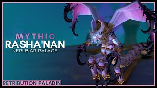 Osmoze vs Mythic Rashanan  Retribution Paladin PoV [upl. by Caz]